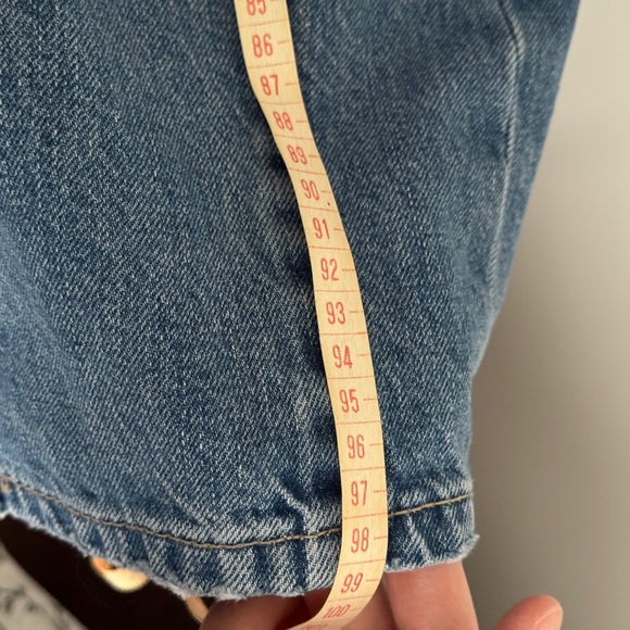 Zara High-waist Barrel Jeans size 32 US 0 - Picture 8 of 9